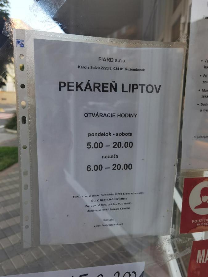 Apartman Ruza Ружомберок Екстериор снимка