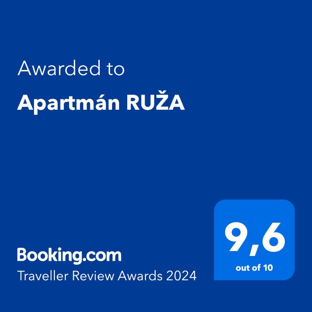 Apartman Ruza Ружомберок Екстериор снимка